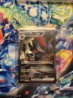 Pokemon N's Zoroark EX Holo Card 185/159 Sv09: Journey Together - Image 1