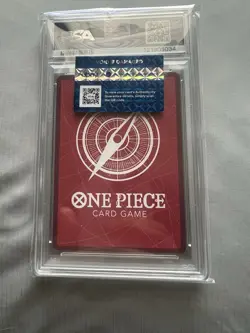 One Piece EN Monkey D. Luffy Leader Dodgers x One Piece Night PSA 10 EB02-010 - Image 2