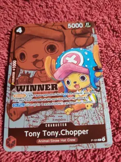 Tony Tony.Chopper (Winner Pack 2026 Vol. 2) P-101 One Piece Promotion Cards Foil - Image 1