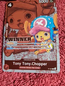 Tony Tony.Chopper (Winner Pack 2026 Vol. 2) P-101 One Piece Promotion Cards Foil - Image 1