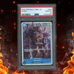 One Piece Japanese Kaido PSA 10 #OP04-044 - Image 1