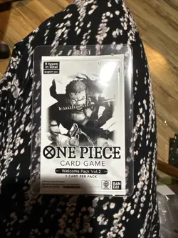 One Piece Card Game TCG Welcome Pack Vol.2 Sealed Promo English - Image 1