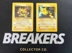 Kids WB Gold Foil Stamp First Movie WoTC Black Star Promo Pokemon 2 Card Lot - Image 1