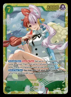 One Piece Heroines Edition #EB03-061 Uta (061) tcg Near Mint or Better - Image 1