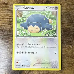 Pokemon TCG Snorlax Card 26/39 Kalos Starter Set ENG - Image 1