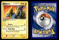 Manectric 46/110 Uncommon Holon Phantoms Pokemon Card - Image 1