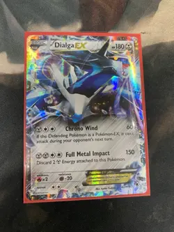 Pokemon Dialga EX Ultra Rare Card #62/119 XY Phantom Forces - Image 1