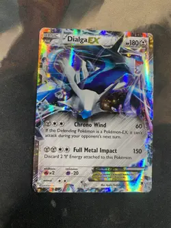 Pokemon Dialga EX Ultra Rare Card #62/119 XY Phantom Forces - Image 2