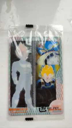 Dragon Ball Vegeta Super Saiyan card MORINAGA BANDAI Japanese ANIME JUMP - Image 2