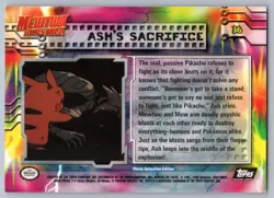 Ash's Sacrifice #36 Topps The First Movie Trading Cards Pokemon NM - Image 2