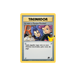 Card Pokemon Portuguese - Here Comes Team Rocket! 15/82 - Celebrations (06/25) - Image 1