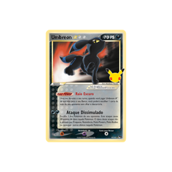 Card Pokemon Portuguese Exclusive - Umbreon Gold Star 17/17 Ultra Rare (15/25) - Image 1
