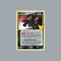 Card Pokemon Portuguese Exclusive - Umbreon Gold Star 17/17 Ultra Rare (15/25) - Image 2