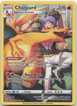 Charizard TG03/TG30 Lost Origin Trainer Gallery Pokemon Card NM - Image 1
