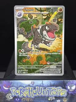 Pokemon Card Tyrunt 070 Pokemon Center Exclusive Pokemon Perfect Order NM - Image 1