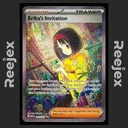 Erika's Invitation - 203/165 - SIR - 151 - Pokemon Card - NM/M - Image 1