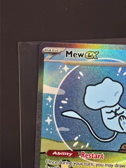 Pokemon TCG Bubble Mew SV Paldean Fates EX Illustration Card 232/091 SIR/SAR - Image 5