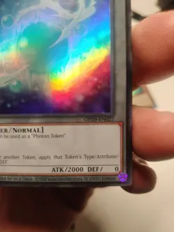 1x Yu-Gi-Oh! Photon Token - OP29-EN027 - Super Rare - NM - Image 3