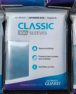 Ultimate Guard 1000 Sleeves Japanese Buste Protettive Small Yu-Gi-Oh Classic - Image 2