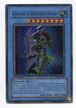 Yu-Gi-Oh! Schwarz Glanzender Soldat Ultra Rare SYE-DE024 - Image 1