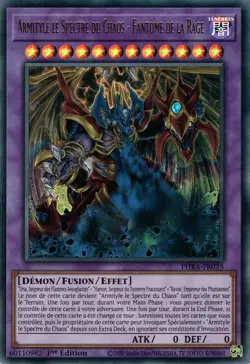 Yu-Gi-Oh ! Armityle le Spectre du Chaos - Fantome de la Rage PHRA-FR035 Ultra R - Image 1