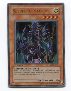 Yu-Gi-Oh! Excellent Seepferd Kaiser 1. Auflage Ultra Rare SKE-DE015 - Image 1