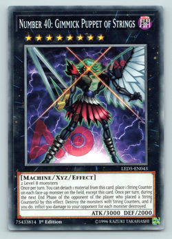 Number 40: Gimmick Puppet Of Strings - LED5-EN043 - Common 1st Edition Yugioh - Image 1