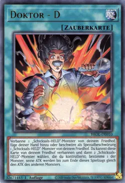 Yu Gi Oh! Doktor - D BROL-DE010 Ultra Rare - Image 1