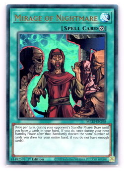 Mirage of Nightmare - MP25-EN298 - Ultra Rare - 1st Edition - Yugioh - Image 1