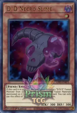 1st ed D/D Necro Slime ultra rare GFP2-EN075 Yugioh - Image 1