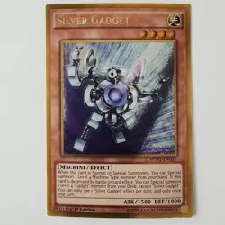 Silver Gadget - MVP1-ENG17 - LP - Gold Rare - 1st ed - Yugioh - Image 1