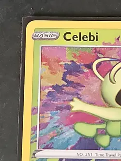 Celebi Holo Pokemon TCG Card 009/185 Vivid Voltage Amazing Rare NM Condition - Image 2