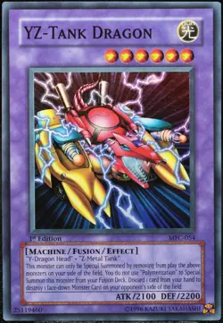 Yu-Gi-Oh! YZ - Tank Dragon MFC-054 1.Edition (1st) Super Rare [NM] | EN 2003 - Image 1