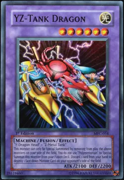 Yu-Gi-Oh! YZ - Tank Dragon MFC-054 1.Edition (1st) Super Rare [NM] | EN 2003 - Image 5