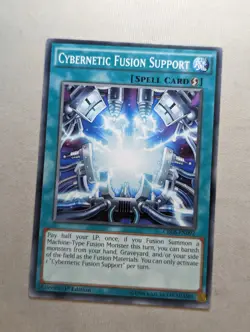 Cybernetic Fusion Support - CROS-EN092 - Common Unlimited Yugioh - Image 1