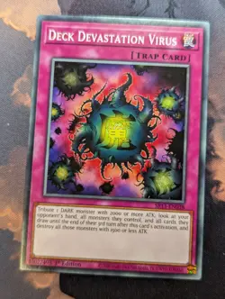 Deck Devastation Virus SR13-EN038 1st Edition YuGiOh TCG Card - Image 1