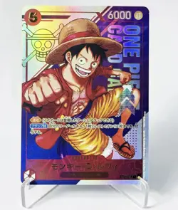 Monkey D. Luffy ST21-014 One Piece Card Game English Holo Character 6000 Cost 5 - Image 1