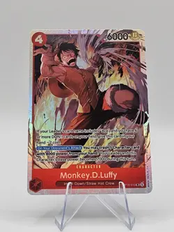 Monkey D Luffy SR OP16-015 One Piece Time of Battle ENGLISH - Image 1