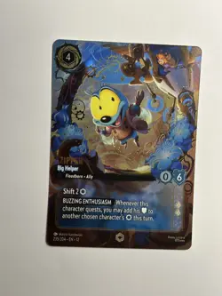 Disney Lorcana Zipper - Big Helper Enchanted Holo Foil 235/204 English - Image 1