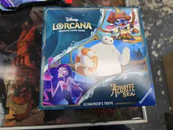 Disney's Lorcana Azurite Sea Illumineers Trove Box Set New Sealed Disney Cards - Image 1
