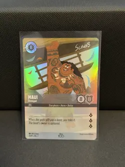 Maui - Demigod (Alternate Art) 23 Promo Disney100 Promos Lorcana Near Mint - Image 1