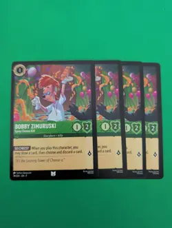 Disney Lorcana TCG Bobby Zimuruski 78/204 Non Foil Playset Fabled - Image 1
