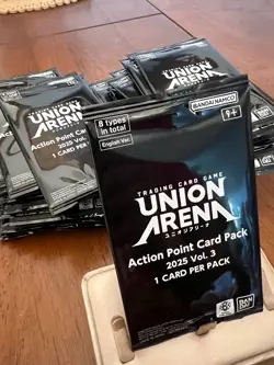 Union Arena TCG Action Point Card Pack 2025 Vol.3 English Set of 63 - Image 4