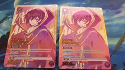 Union Arena TCG Code Geass Rare Battle Top 4 Lelouch Lamperouge CGH-1-017 - Image 1