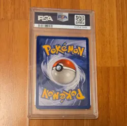 1999 Pokemon Fossil Lapras Holo 10/62 PSA 8 Unlimited WOTC English - Image 2