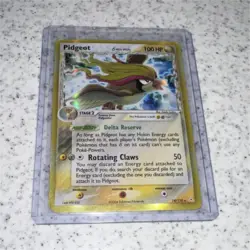 Pokemon TCG Pidgeot Delta Species Holo Rare Holon Phantoms 14/110 - Image 1