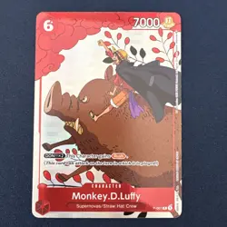 Monkey.D.Luffy (Gift Collection 2023) P-001 NM One Piece Promotion Cards Foil - Image 1