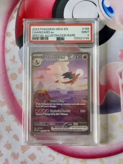 Pokemon Card - Charizard EX Illustration Rare 151 English 199/165 - PSA 9 - Image 1