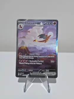 Charizard EX 199/165 151 Pokemon Card NM - Image 1