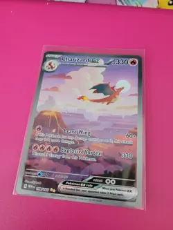 Pokemon TCG Charizard EX 151 Illustration Rare Card 199/165 - Image 4